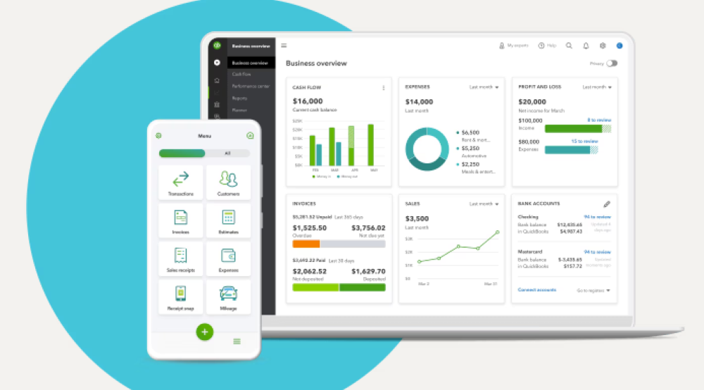     أساسيات المحاسبة المالية باستخدام QuickBooks    - أونلاين  